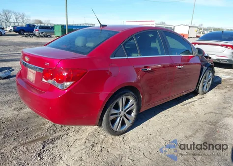 2011 Chevrolet Cruze Ltz from USA, damaged, VIN 1G1PH5S91B7139573